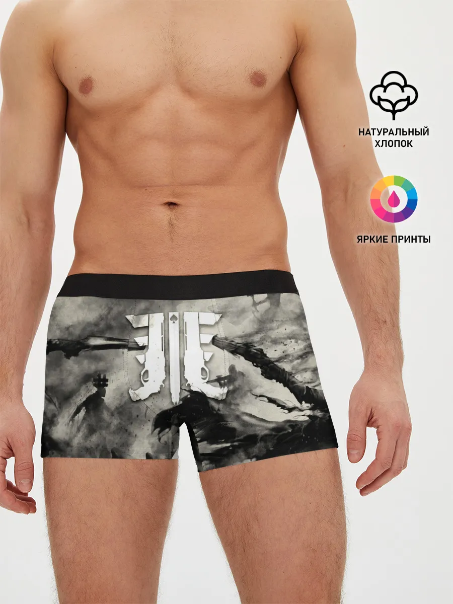 Мужские трусы боксеры / DESTINY 2 ТЁМНЫЕ СИЛЫ / CAYDE 6