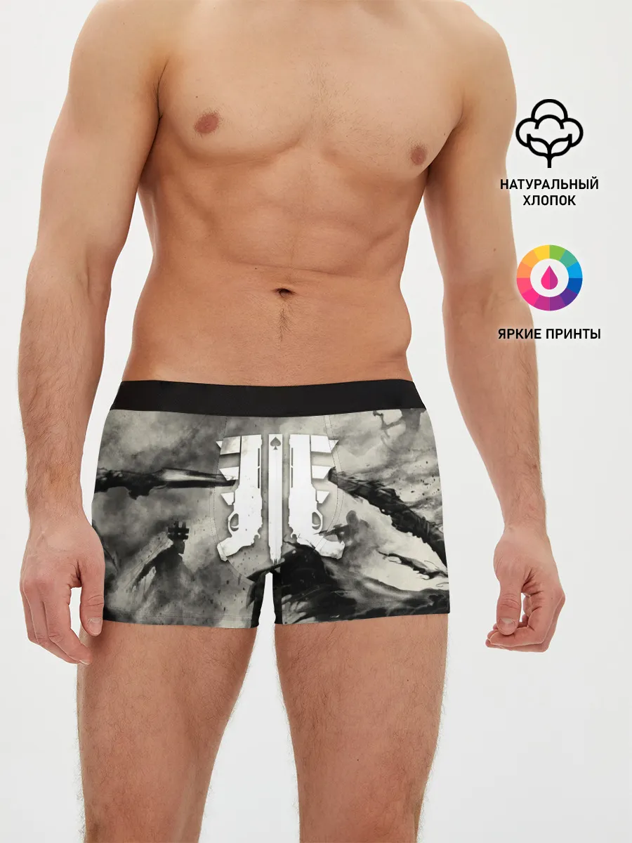 Мужские трусы боксеры / DESTINY 2 ТЁМНЫЕ СИЛЫ / CAYDE 6