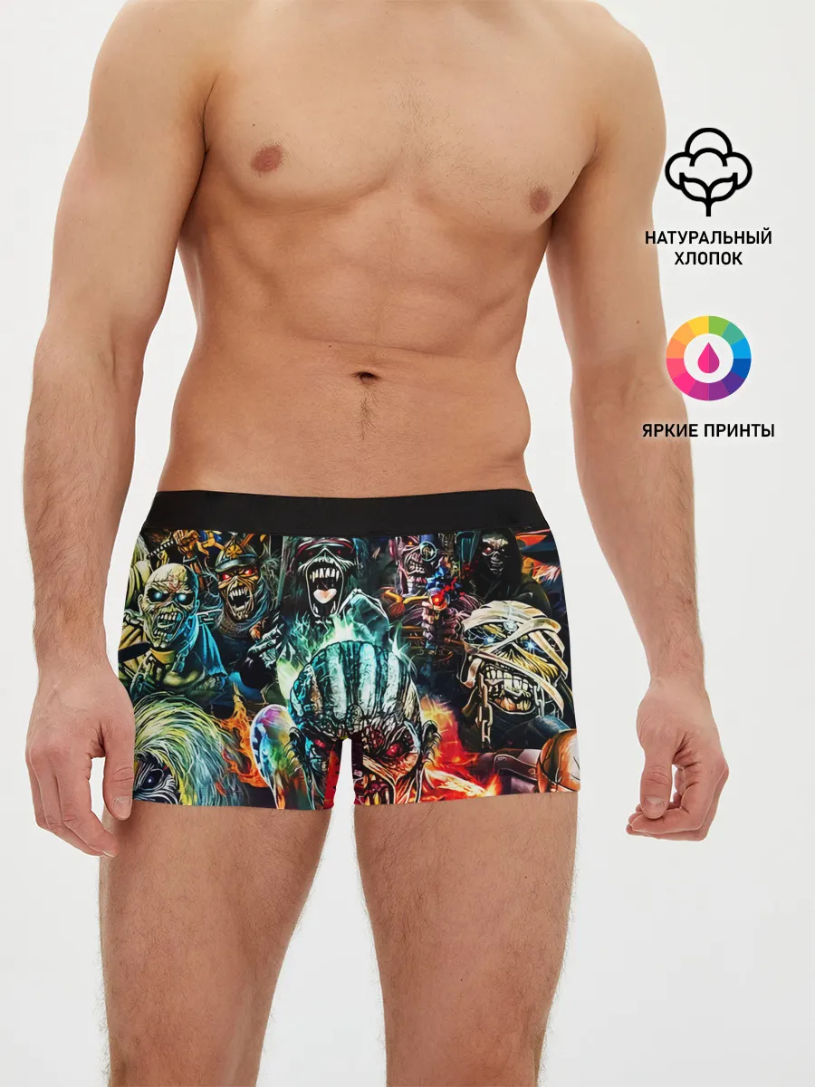 Мужские трусы боксеры / Iron Maiden