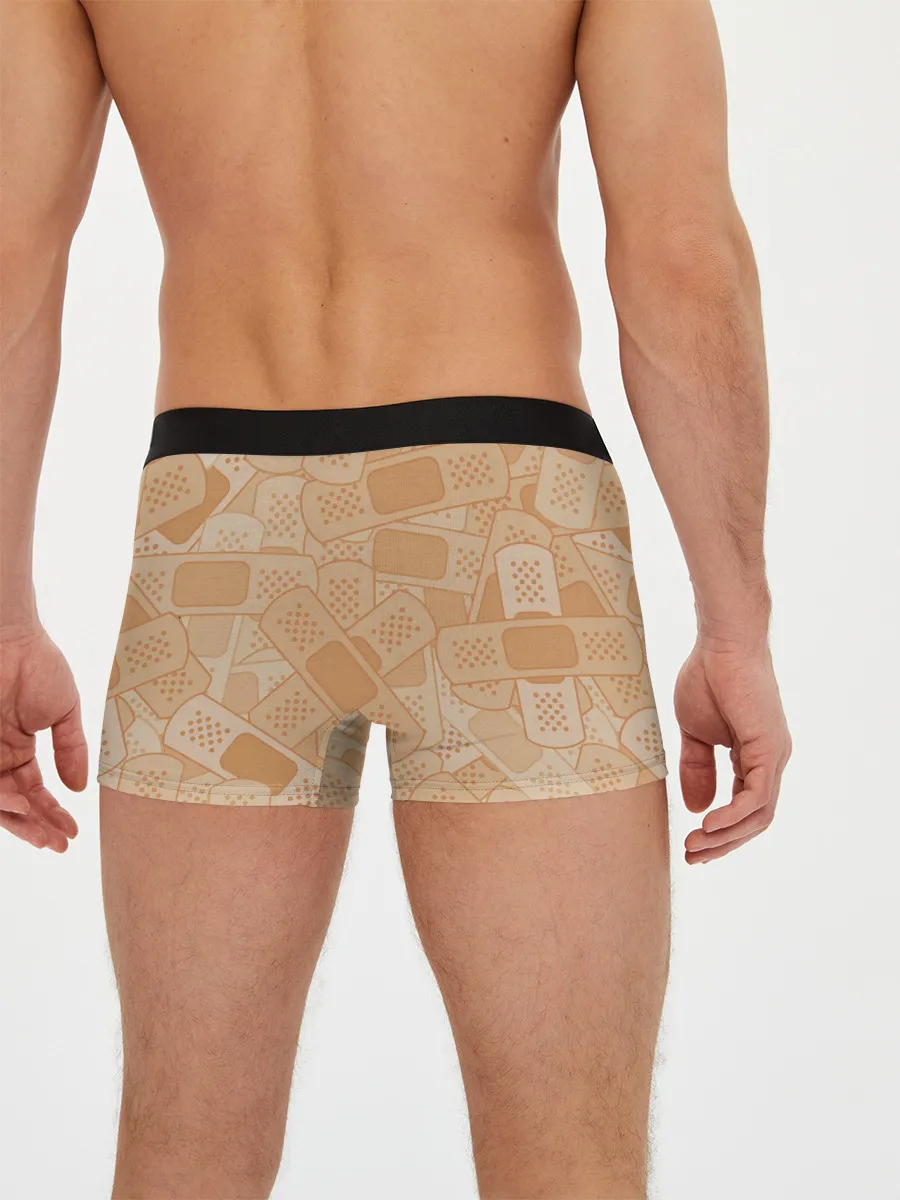 Мужские трусы боксеры / Просто пластыри