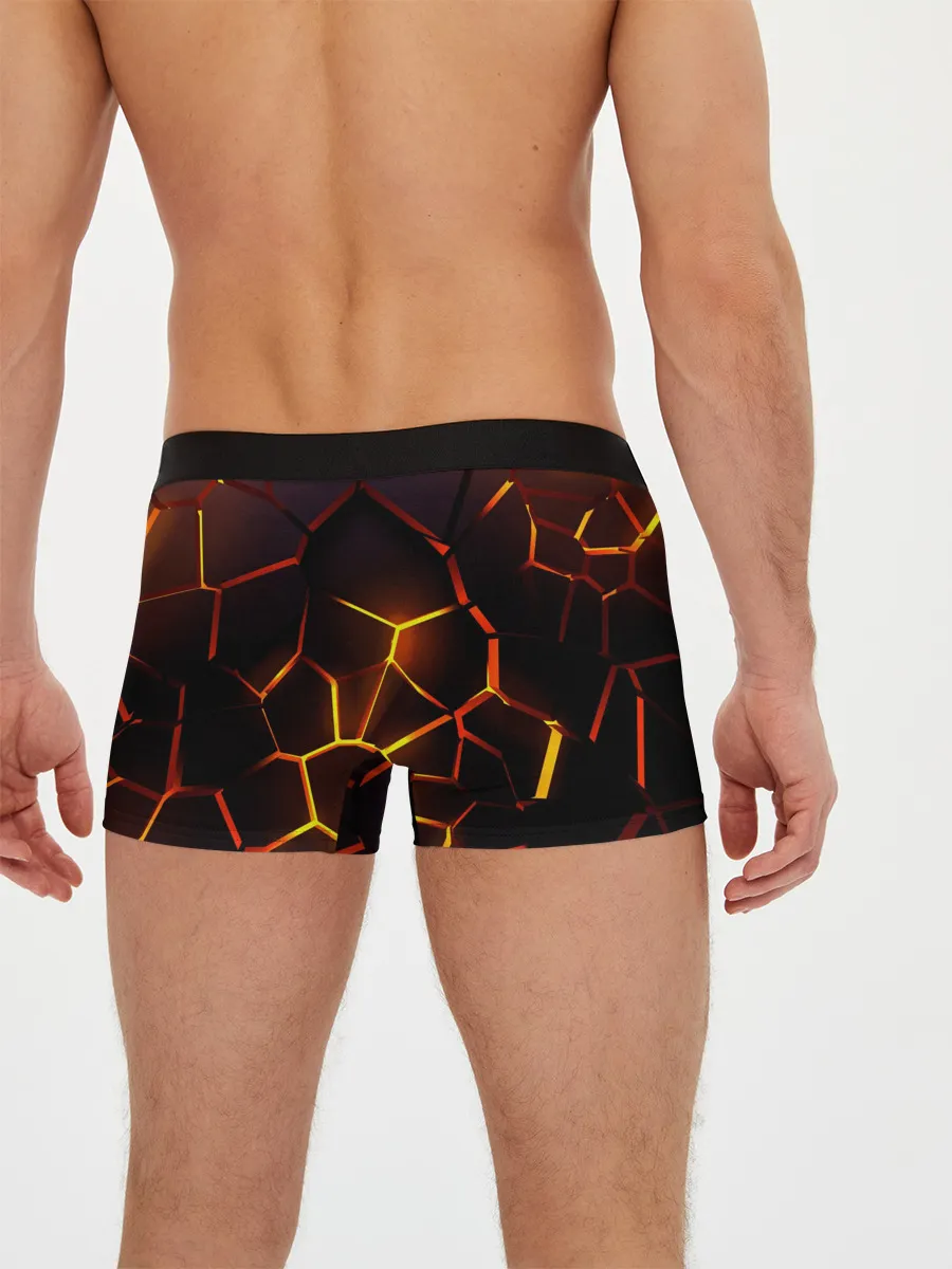 Мужские трусы боксеры / Митсубиси подсветка 3D плит