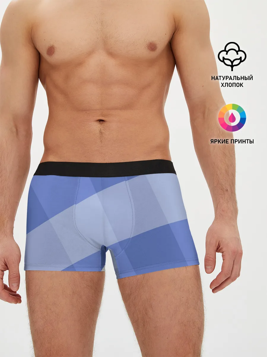 Мужские трусы боксеры / Теплый минимализм