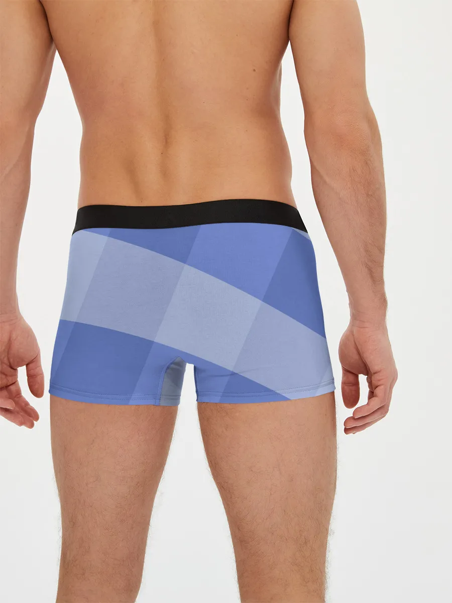 Мужские трусы боксеры / Теплый минимализм