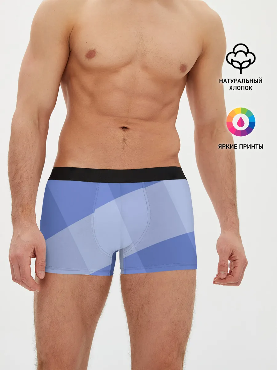 Мужские трусы боксеры / Теплый минимализм