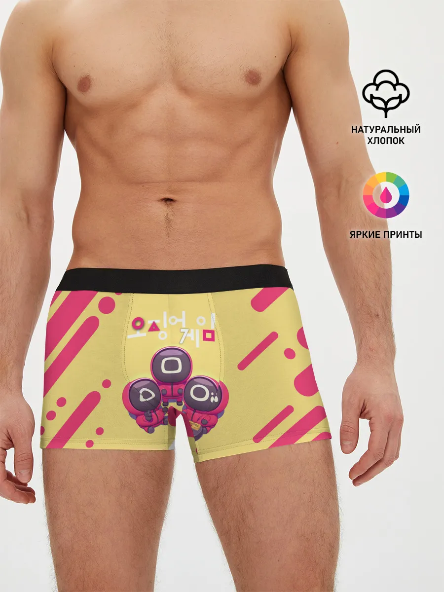 Мужские трусы боксеры / ИЗГОТАВЛИВАЮТ ВИЗИТКИ | ОХРАНА