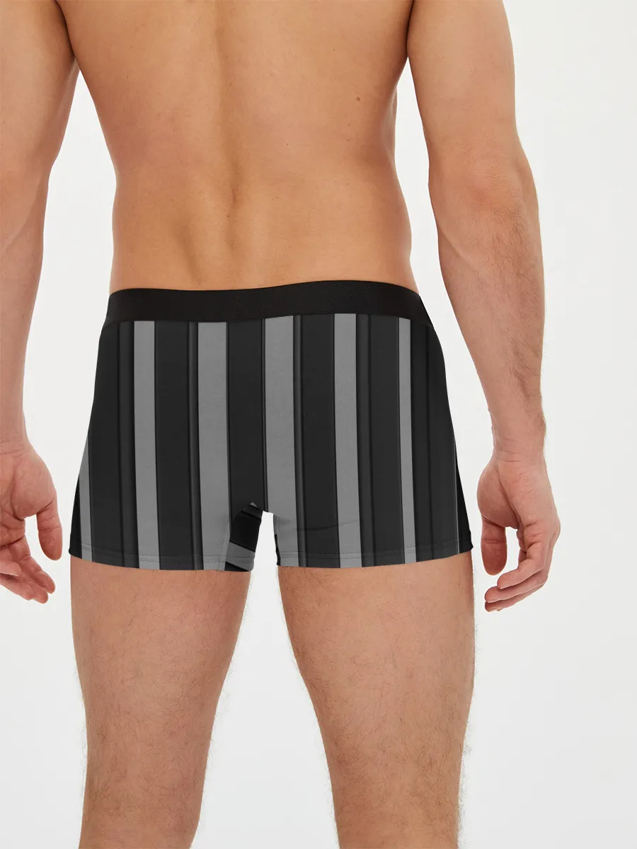 Мужские трусы боксеры / ретро полосы