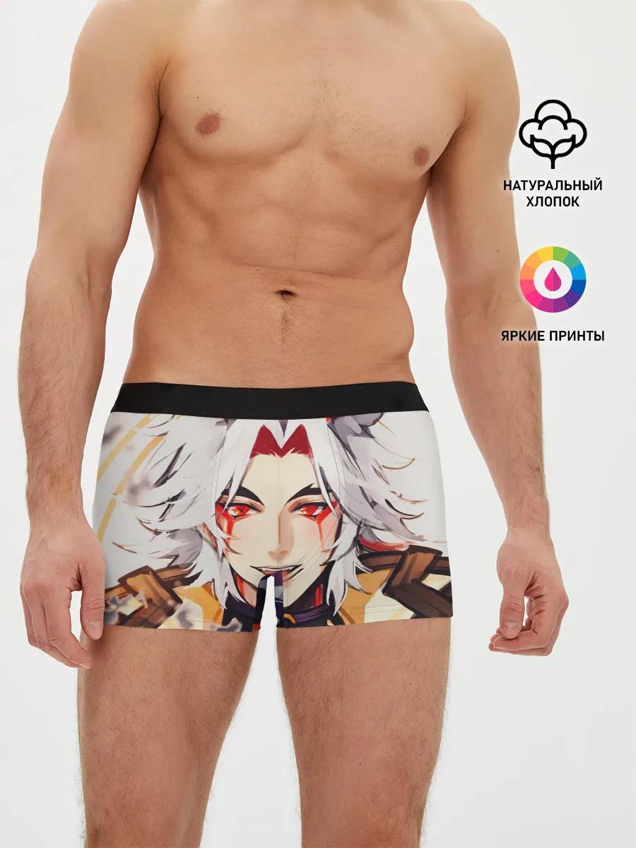 Мужские трусы боксеры / Arataki Itto Genshin Impact