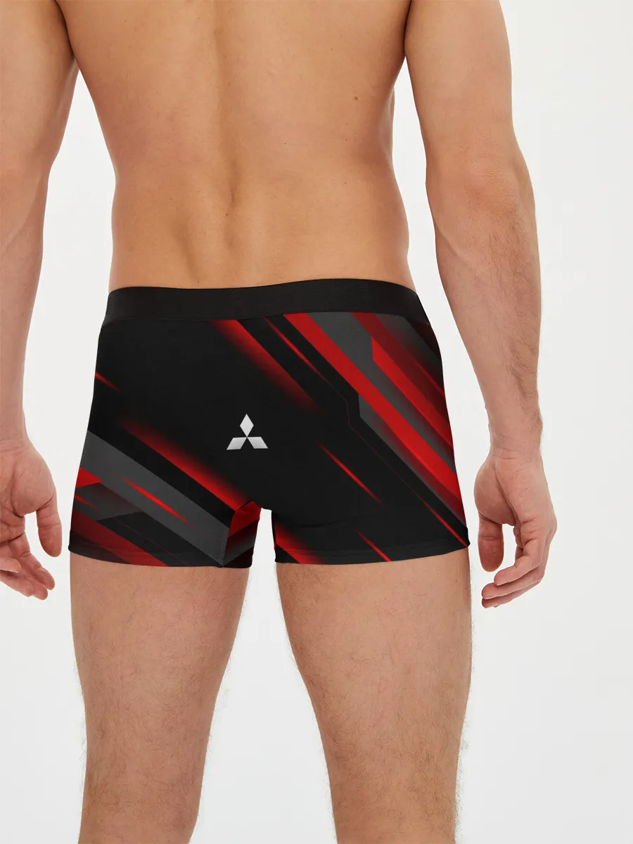 Мужские трусы боксеры / Митсубиси геометрия