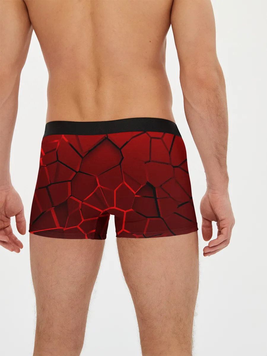 Мужские трусы боксеры / АУДИ - 3D плиты с подсветкой