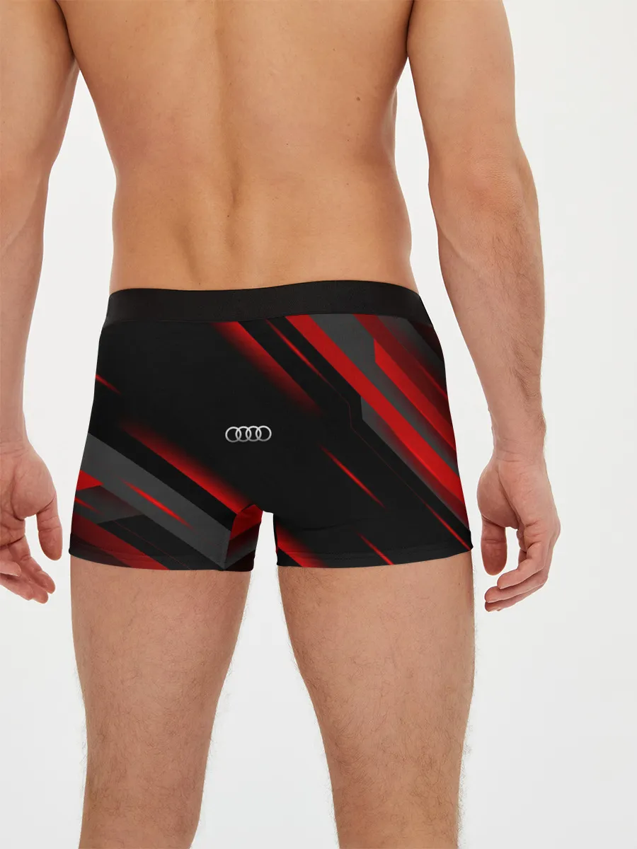 Мужские трусы боксеры / Ауди - Геометрия