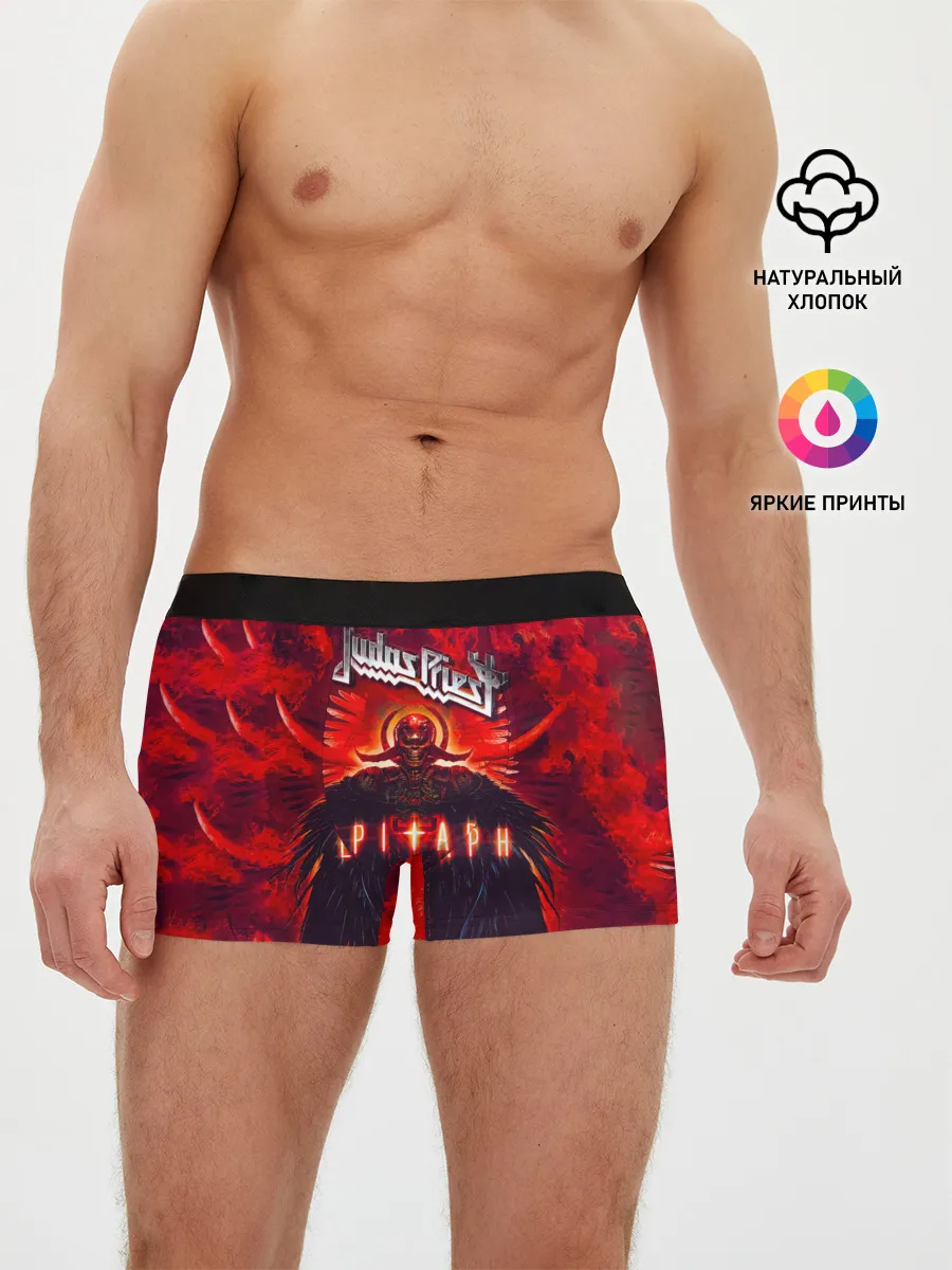 Мужские трусы боксеры / Epitaph - Judas Priest