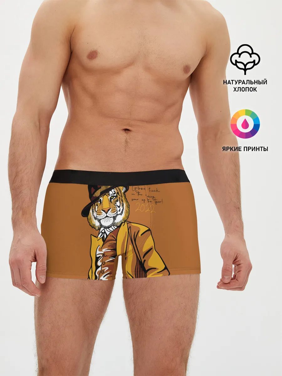 Мужские трусы боксеры / Good luck in the coming year of the Tiger!