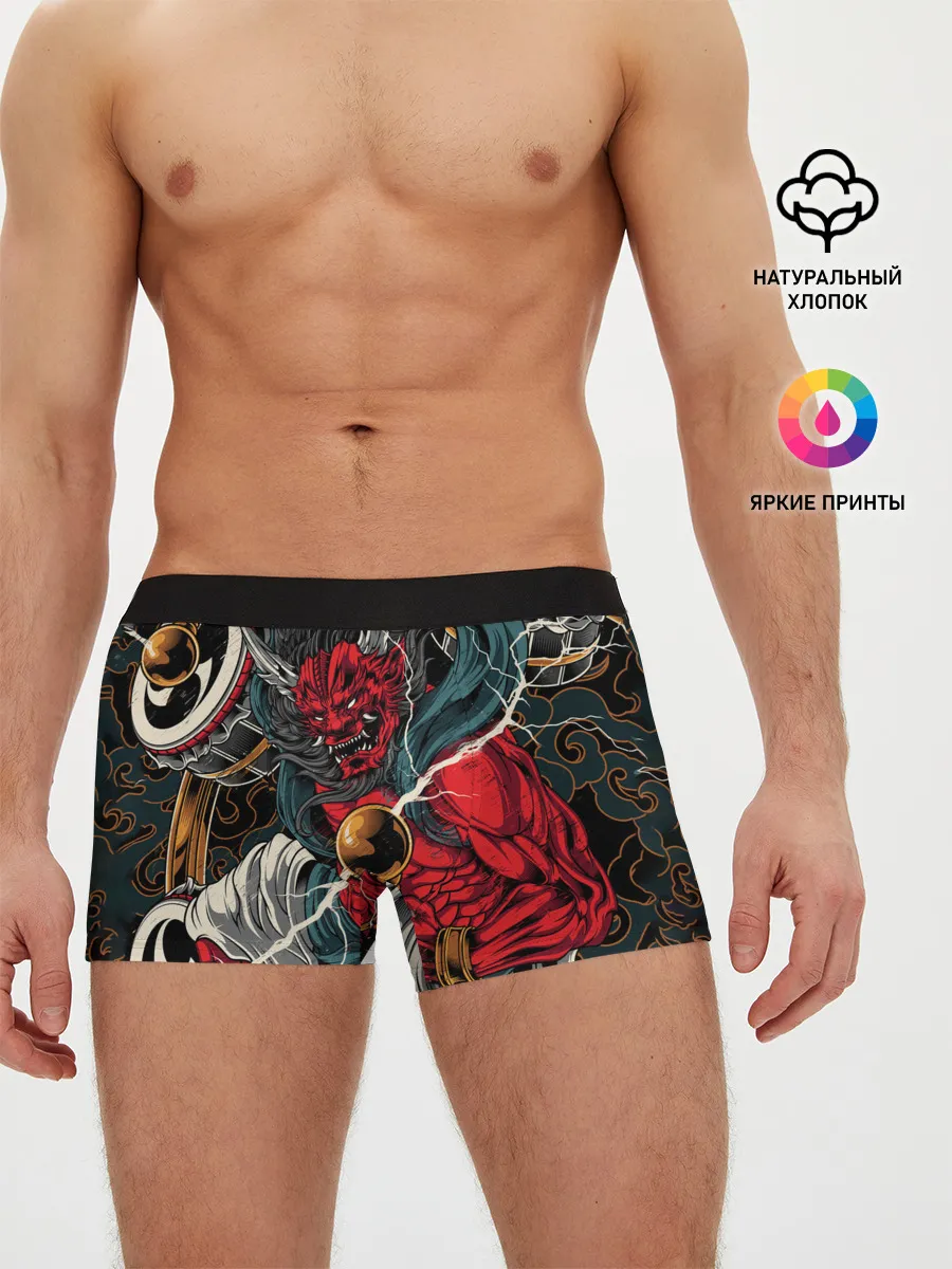 Мужские трусы боксеры / БОГ ГРОМА РАЙДЗИН