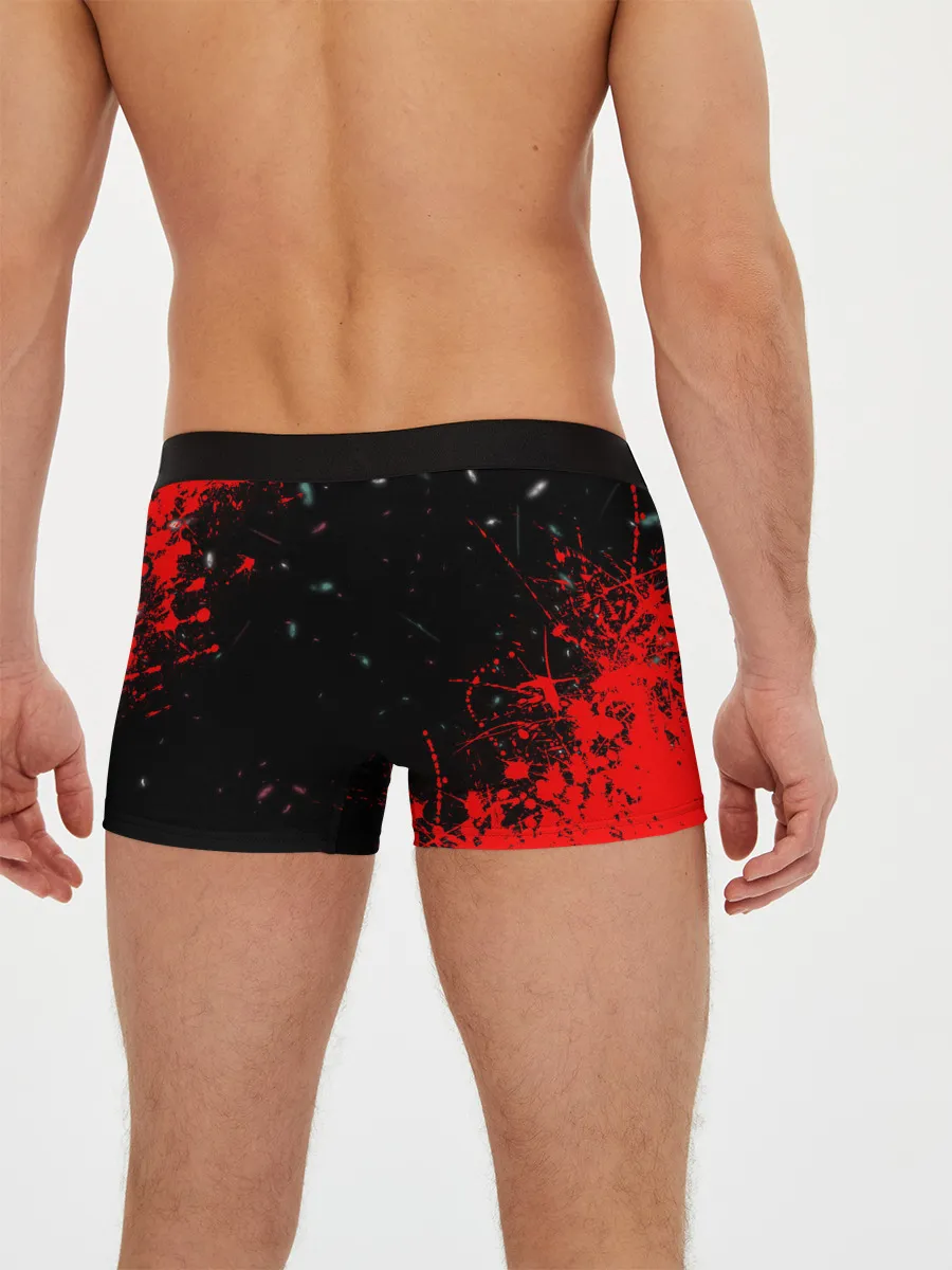 Мужские трусы боксеры / Игра в кальмара брызги крови