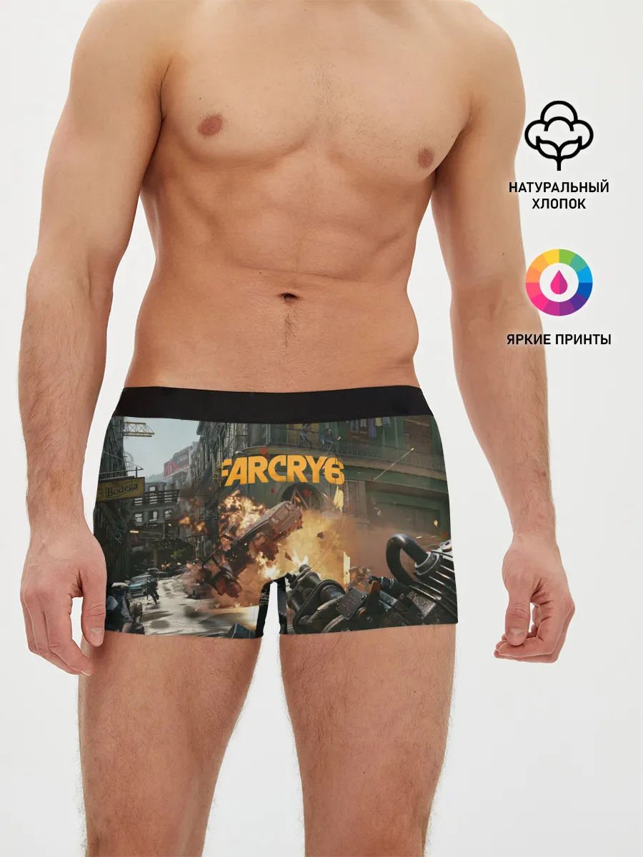 Мужские трусы боксеры / Far Cry 6 gameplay art
