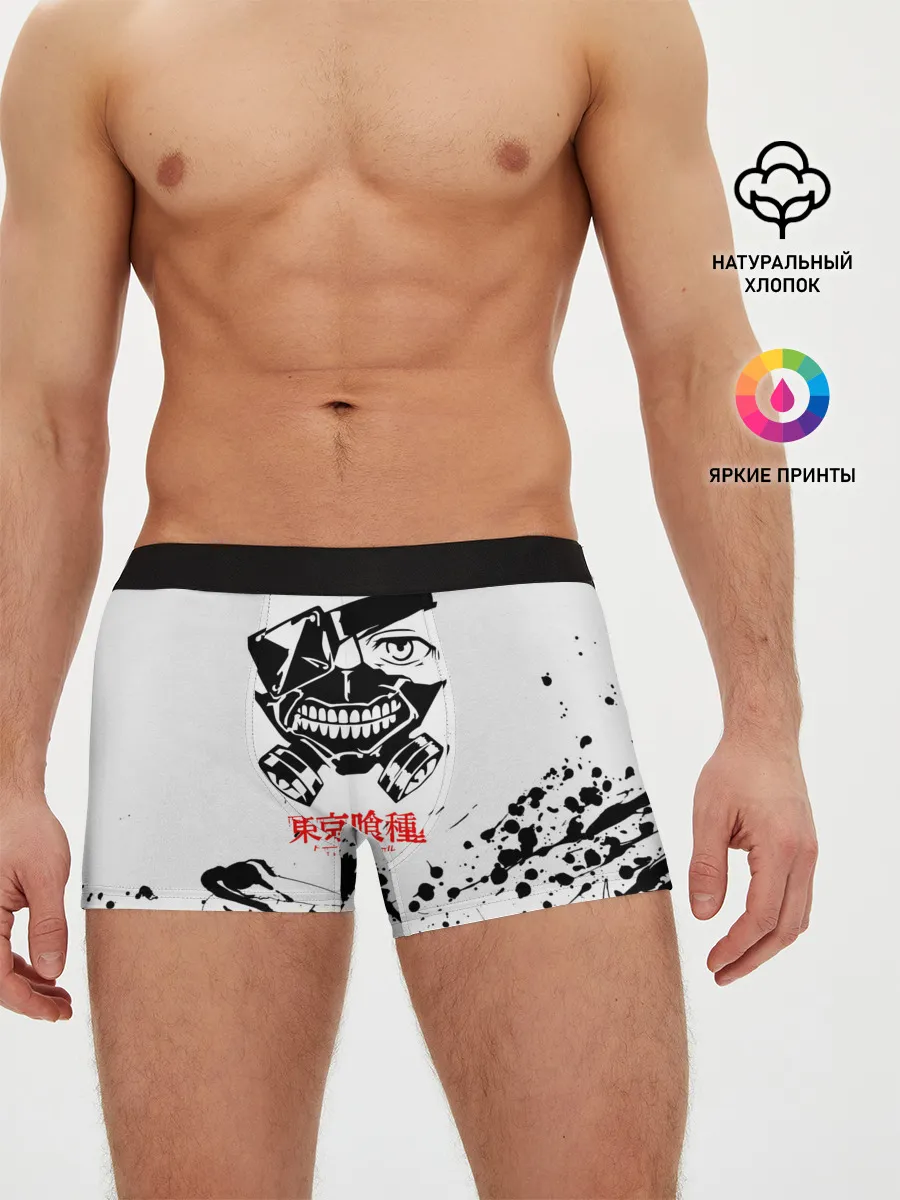Мужские трусы боксеры / ТОКИЙСКИЙ ГУЛЬ