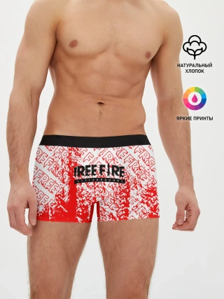 Мужские трусы боксеры / День Booyah | Garena Free Fire.