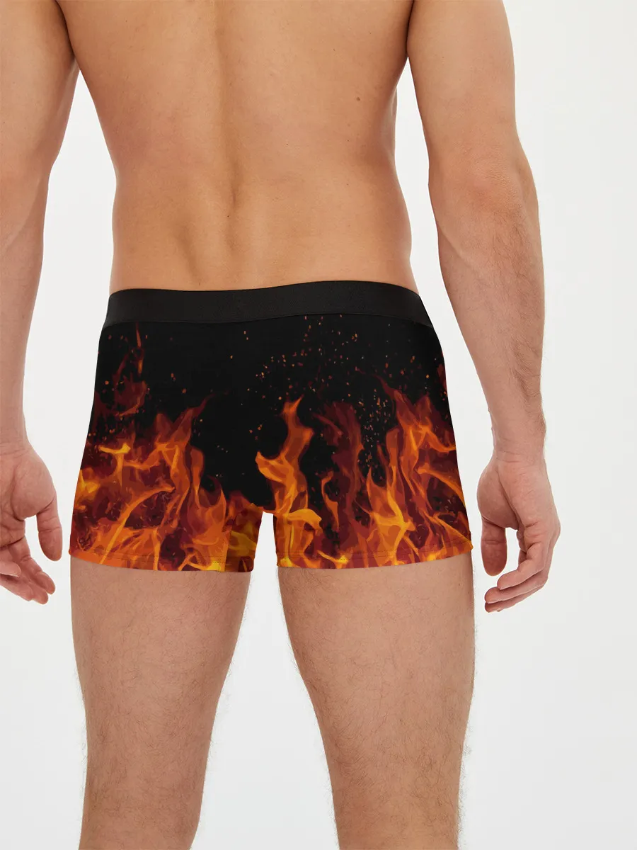 Мужские трусы боксеры / ROBLOX FIRE | РОБЛОКС ОГОНЬ | ПОЖАРНЫЙ