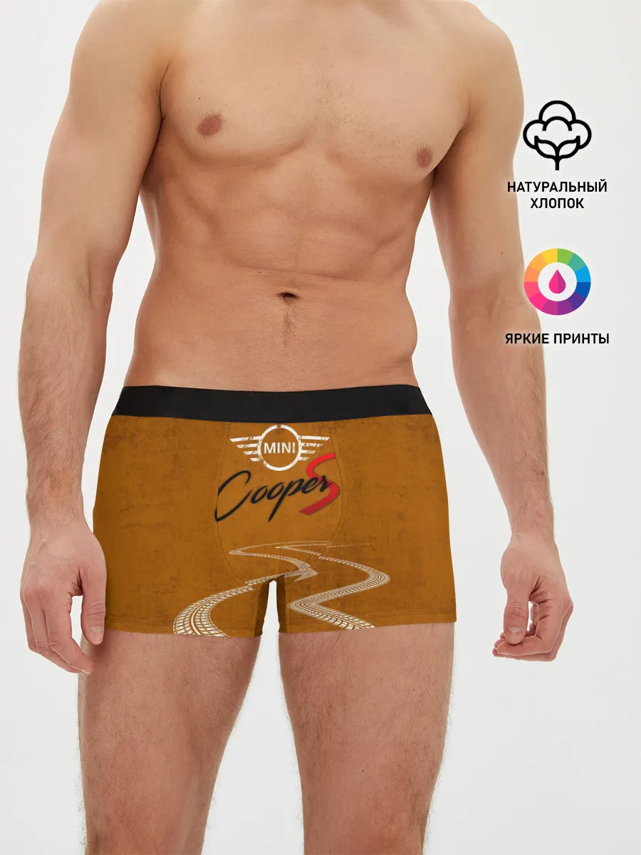 Мужские трусы боксеры / Следы Mini