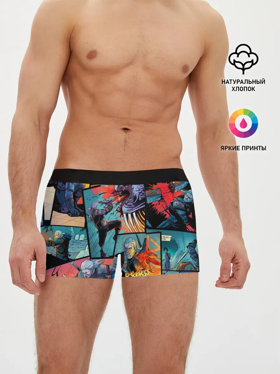 Мужские трусы боксеры / Ведьмак / The Witcher