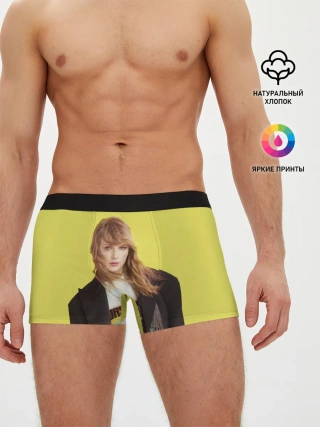 Мужские трусы боксеры / Тэйлор на ветру