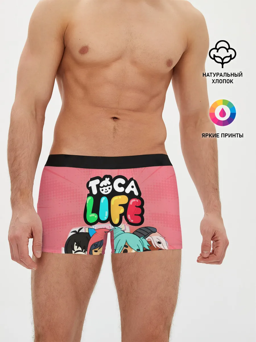 Мужские трусы боксеры / Toca Boca | Тока бока персонажи игры