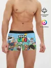 Мужские трусы боксеры / Toca Boca | Тока бока Рита, Зик, Нари, Леон