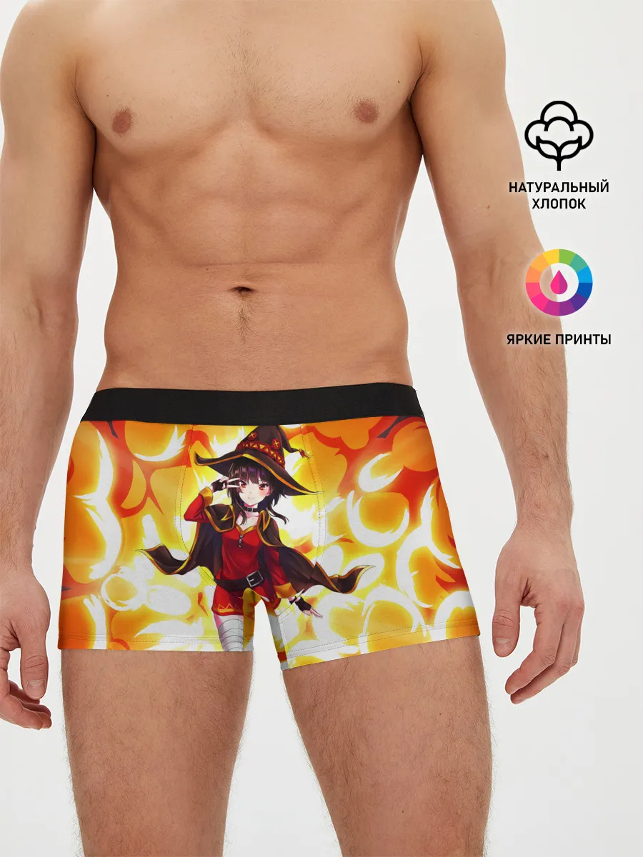 Мужские трусы боксеры / MeguminKonoSuba
