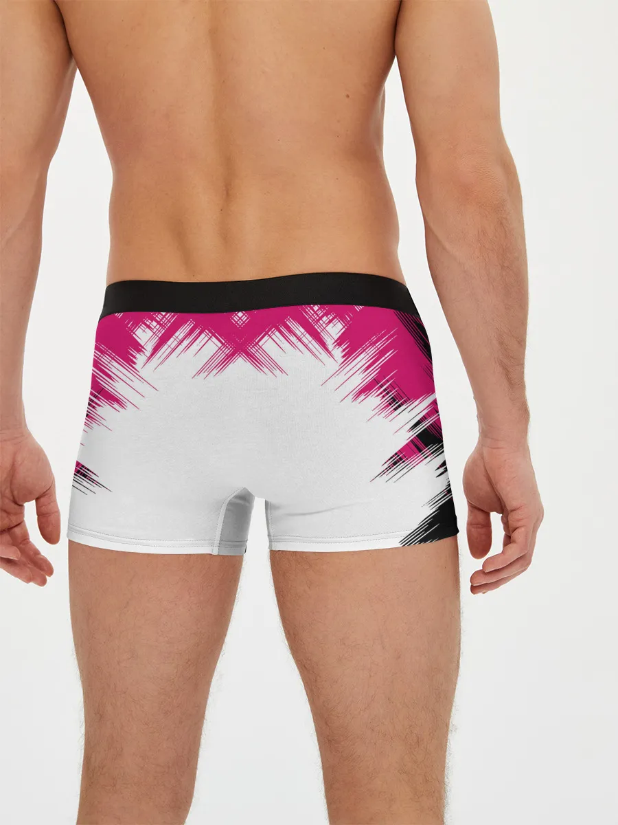 Мужские трусы боксеры / Игра в кальмара | геометрические фигуры,