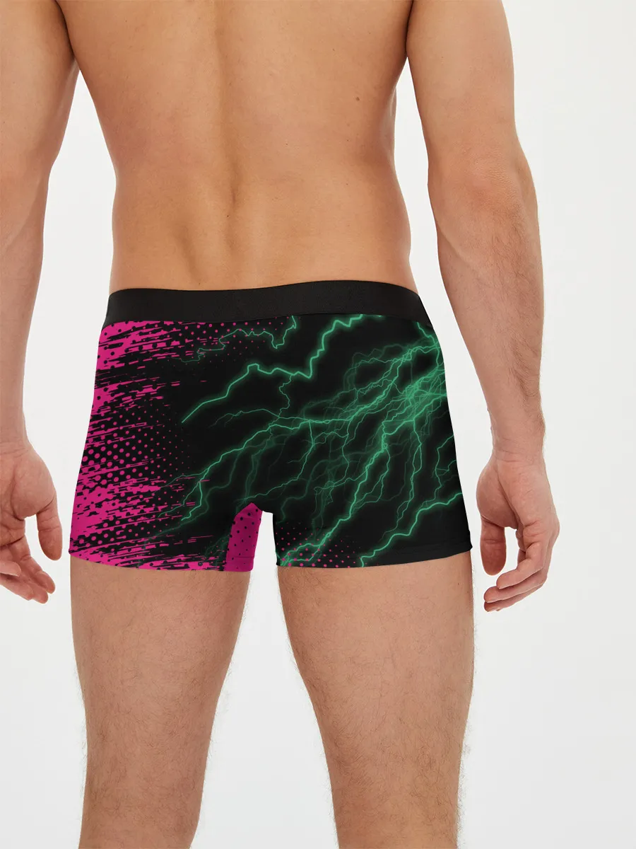 Мужские трусы боксеры / Игра в кальмара разряд молнии.