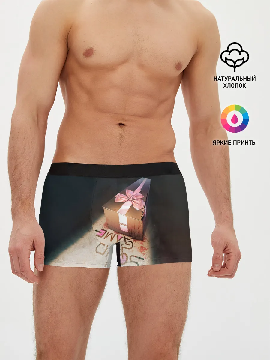 Мужские трусы боксеры / ИГРА В КАЛЬМАРА ГРОБ | SQUID GAME