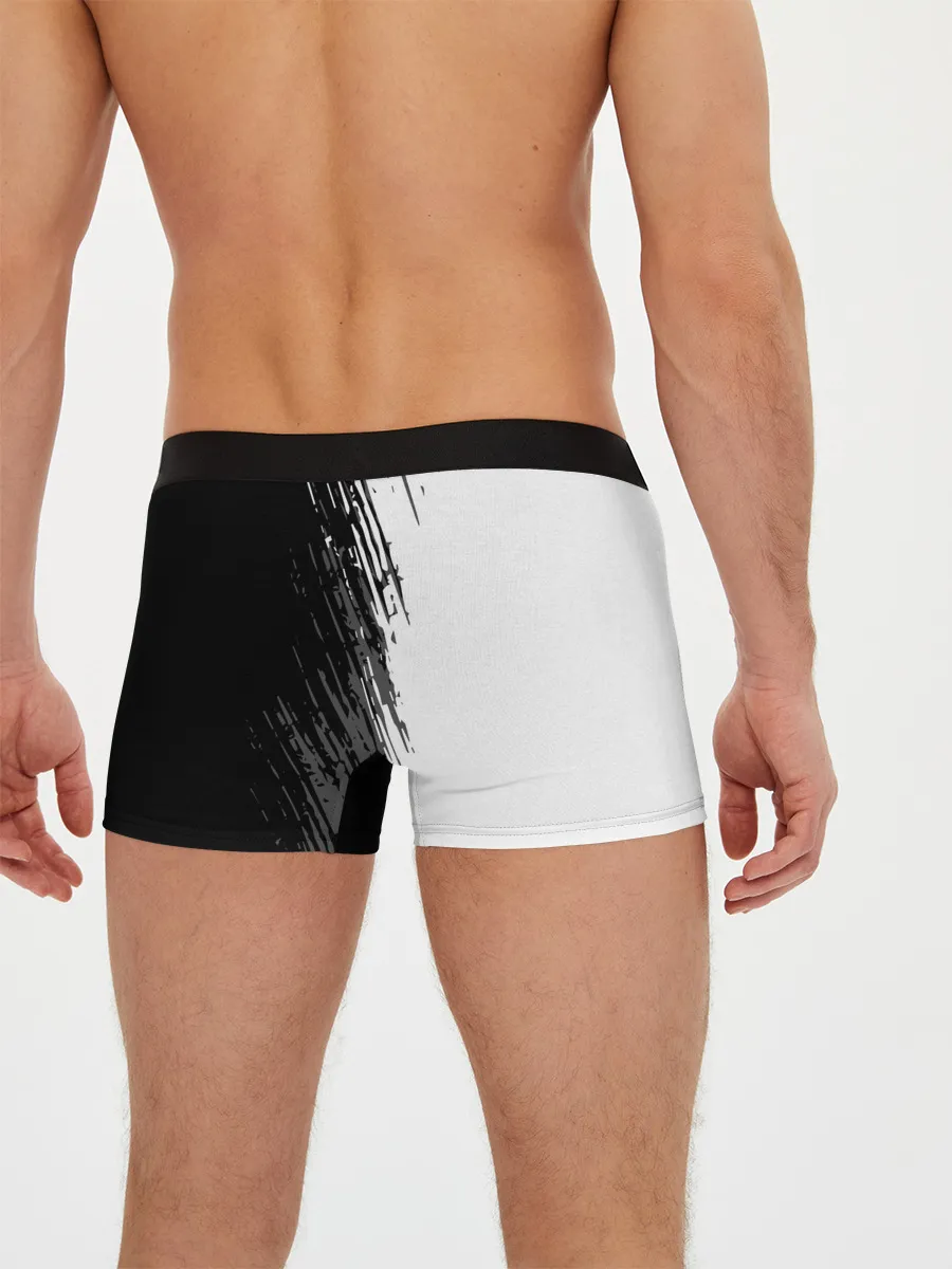 Мужские трусы боксеры / Берсерк чёрной маска