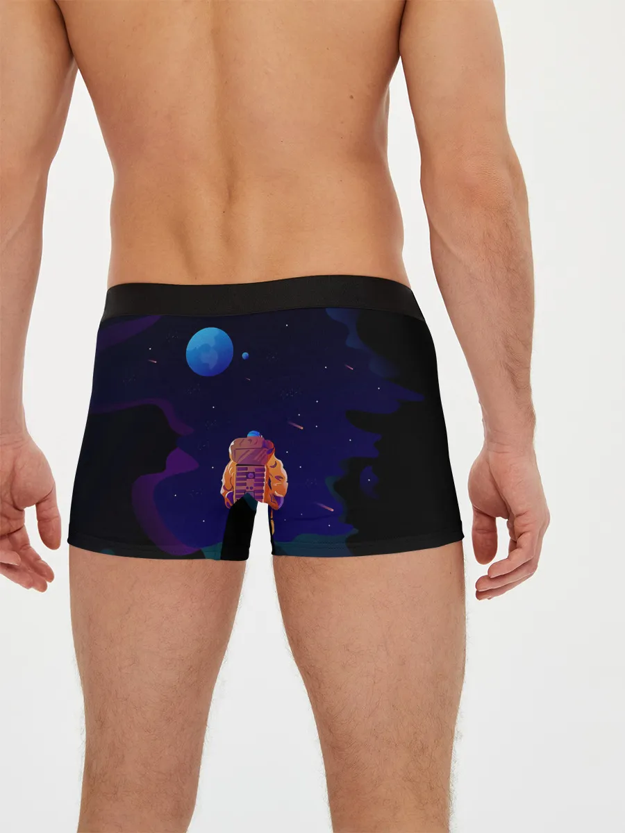 Мужские трусы боксеры / Космонавт на Дистанции