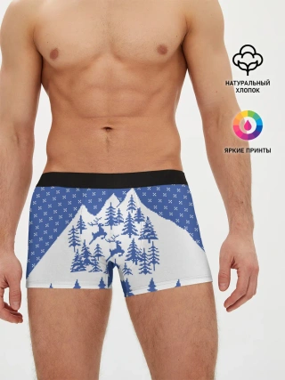 Мужские трусы боксеры / Горные Олени