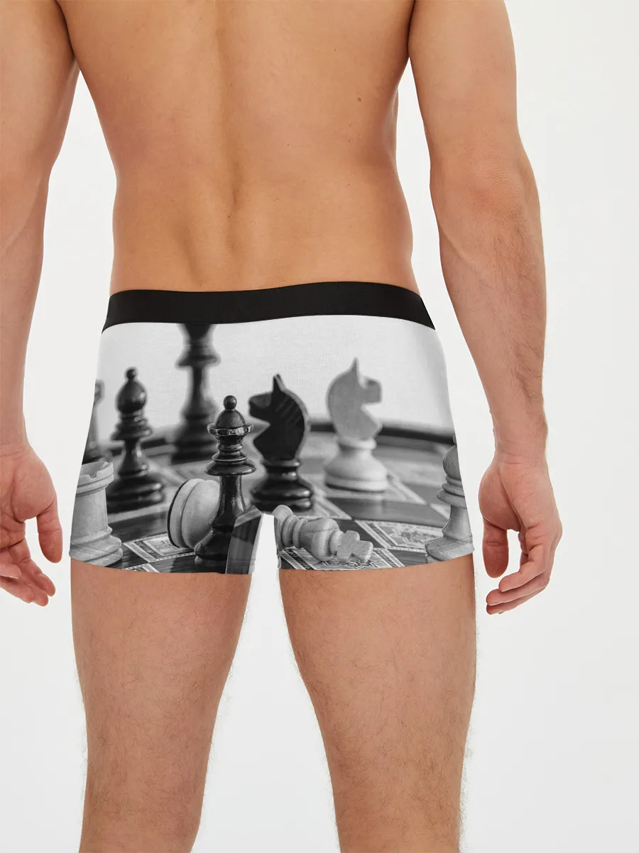Мужские трусы боксеры / Шах и мат Шахматы