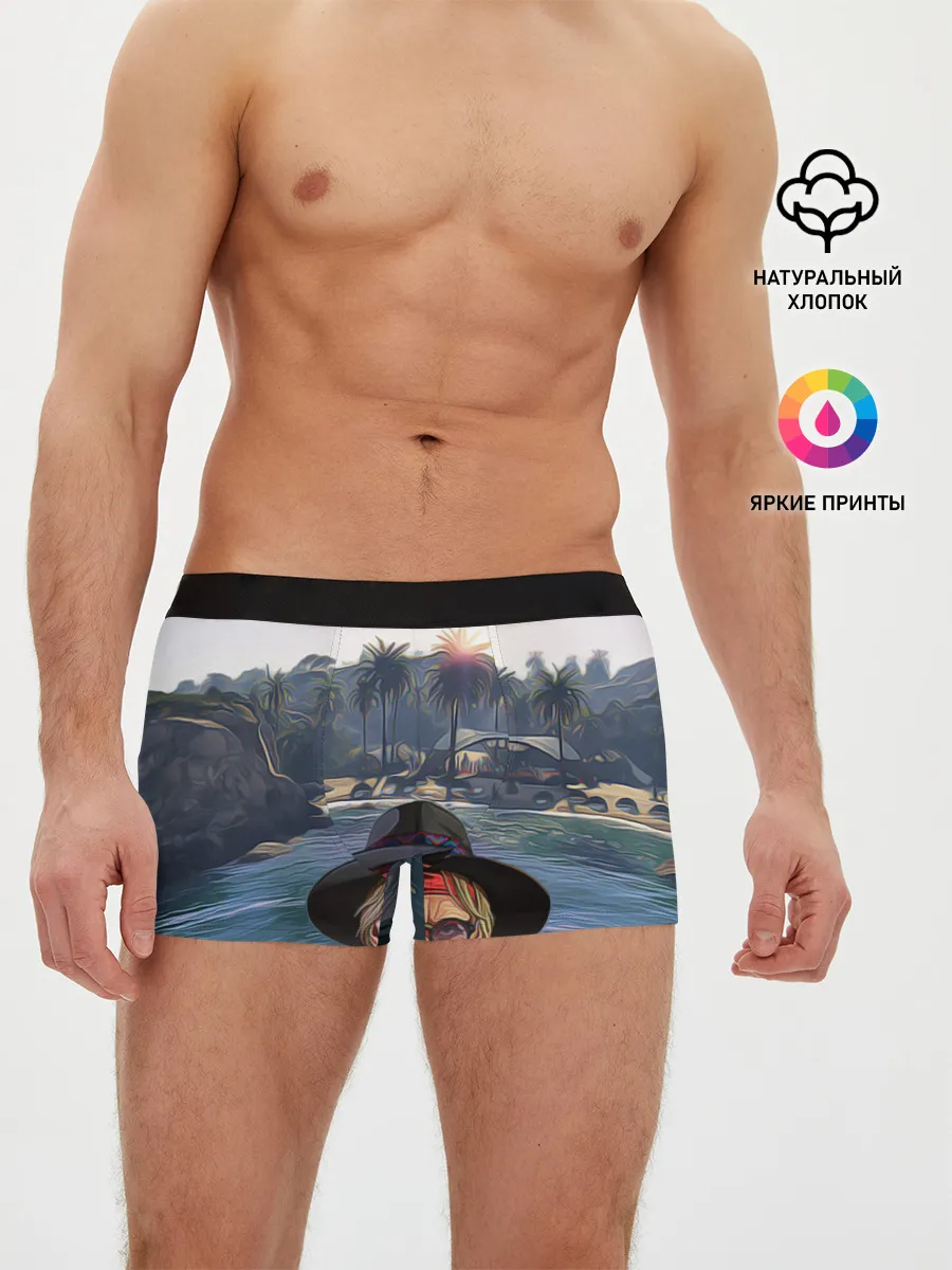 Мужские трусы боксеры / El Rubio Cayo Perico GTA 5 ONLINE