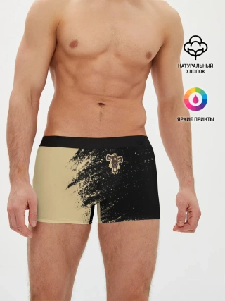 Мужские трусы боксеры / Black clover bull.