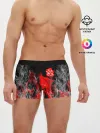 Мужские трусы боксеры / Чёрный клевер: Пламя.