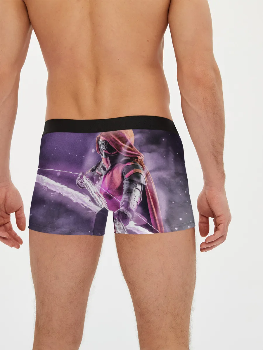 Мужские трусы боксеры / DESTINY 2 HUNTER LOGO