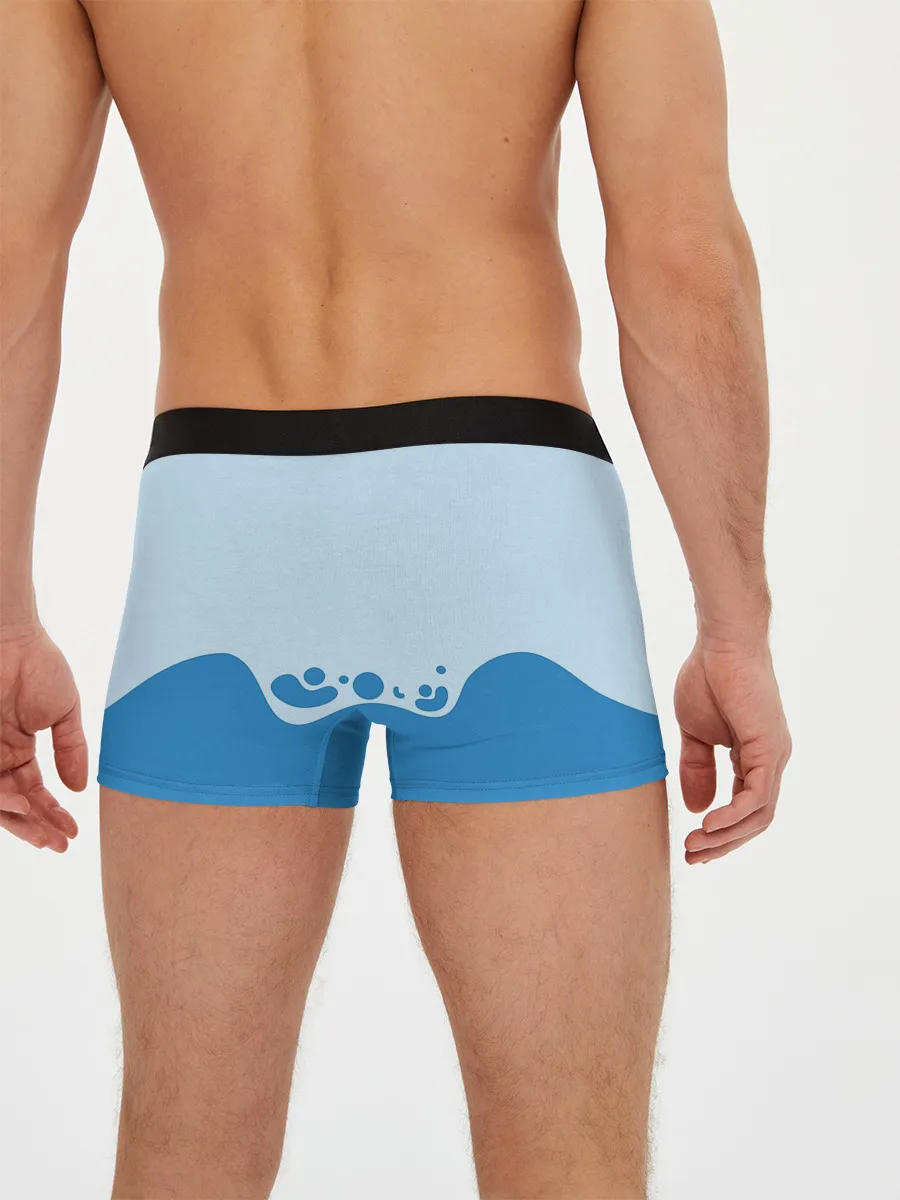 Мужские трусы боксеры / Медузу мне в пузу