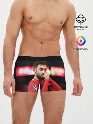 Мужские трусы боксеры / Бруну Фернандеш, МЮ