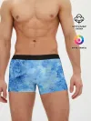 Мужские трусы боксеры / Красочная синева