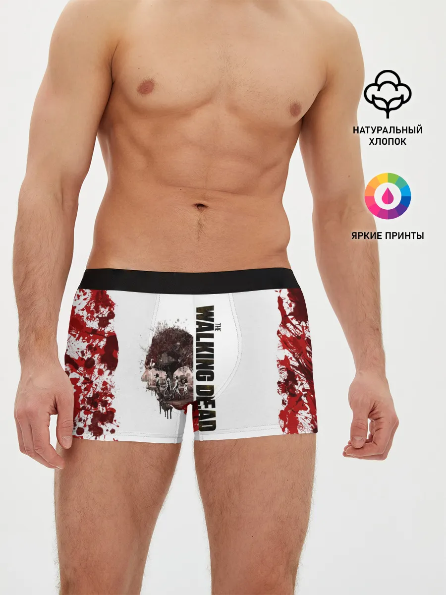 Мужские трусы боксеры / Ходячие Мертвецы 11