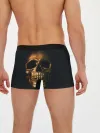 Мужские трусы боксеры / Gold Skull