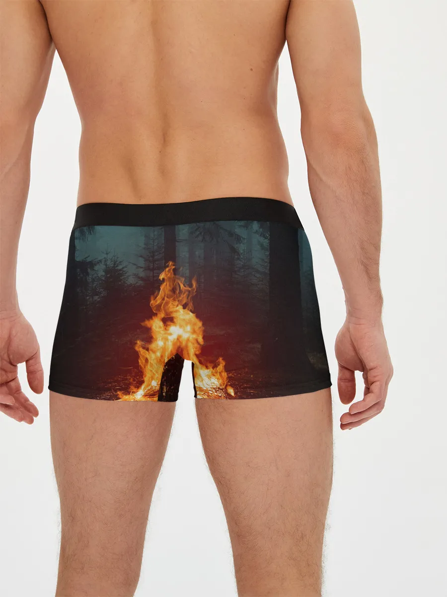 Мужские трусы боксеры / Пикник в лесу