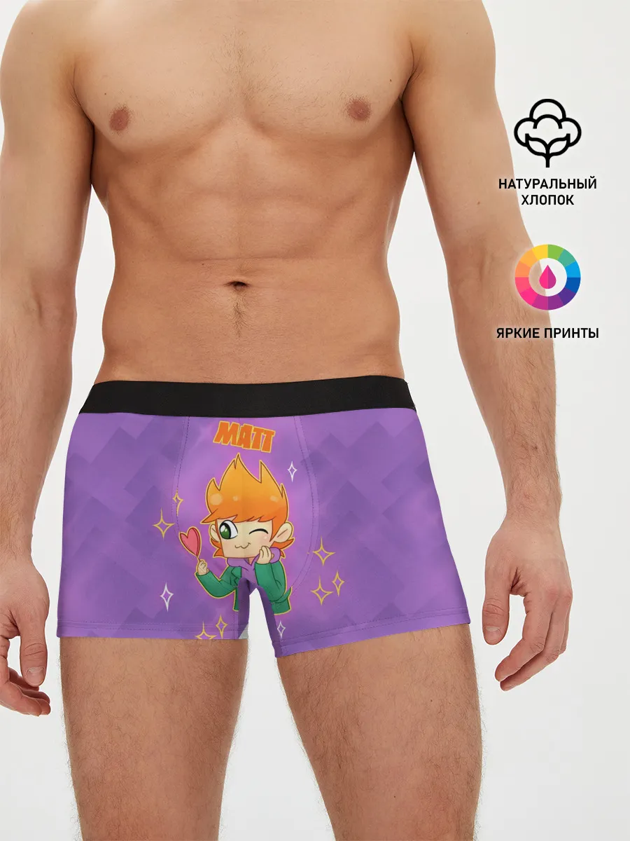 Мужские трусы боксеры / Matt