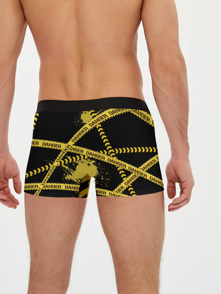 Мужские трусы боксеры / Лента DANGER