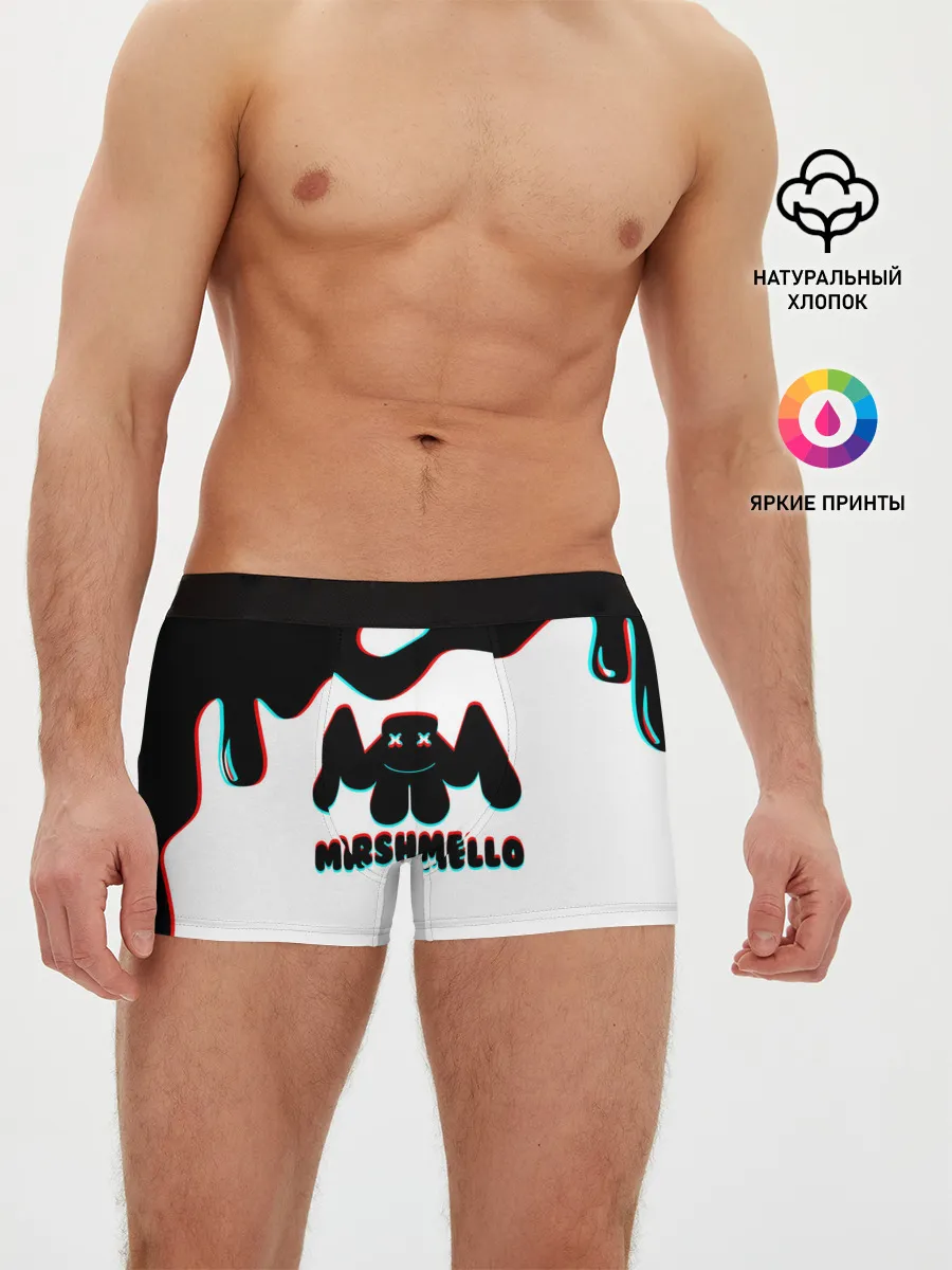 Мужские трусы боксеры / MARSHMELLO MELT: МАРШМЕЛЛО