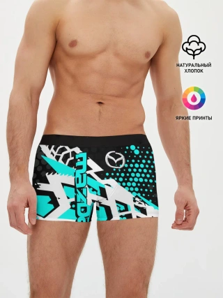 Мужские трусы боксеры / Mazda