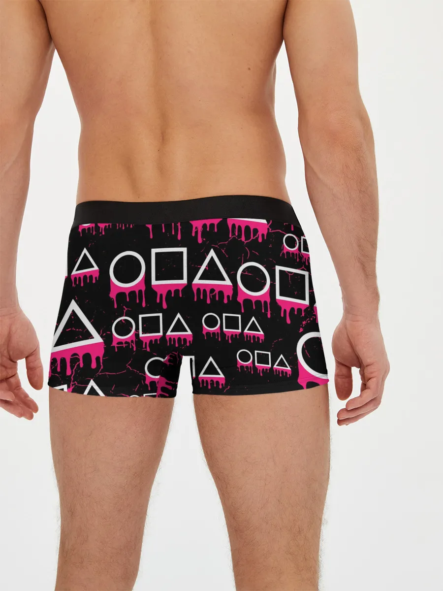 Мужские трусы боксеры / ИГРА В КАЛЬМАРА / КУКЛА